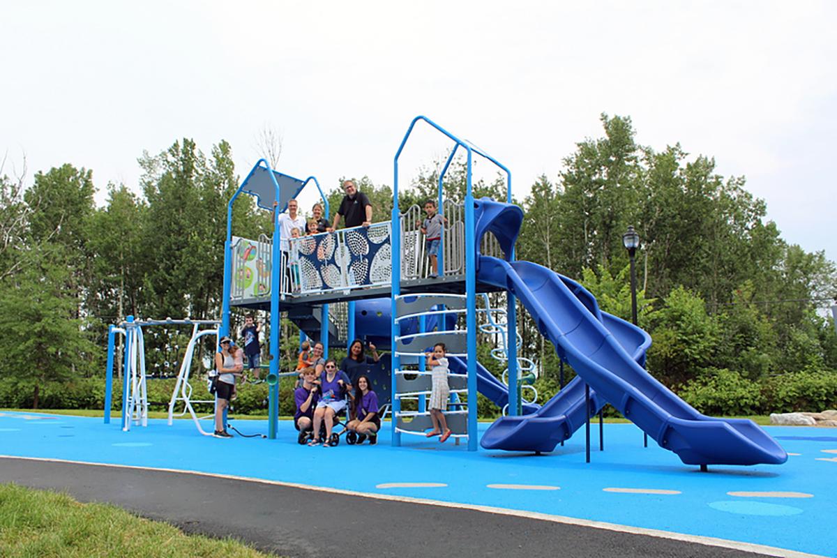 Sainte-Julie inaugure le parc Joseph-Véronneau. Crédit : Ville de Sainte-Julie