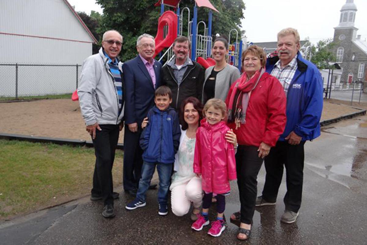 Inauguration du parc-école des Grès