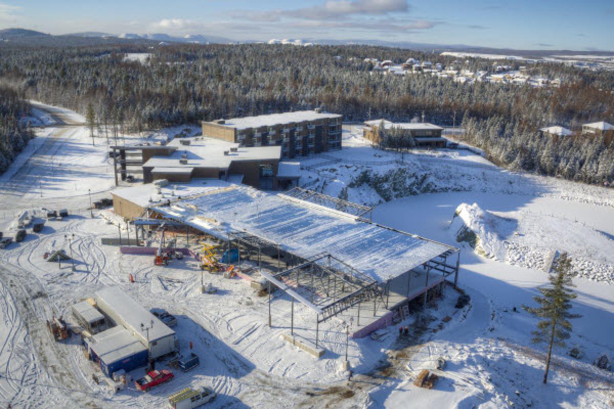 Centre de congrès de Thetford : le chantier progresse