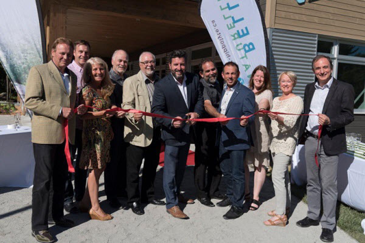 Inauguration d’un centre communautaire à Saint-Hippolyte