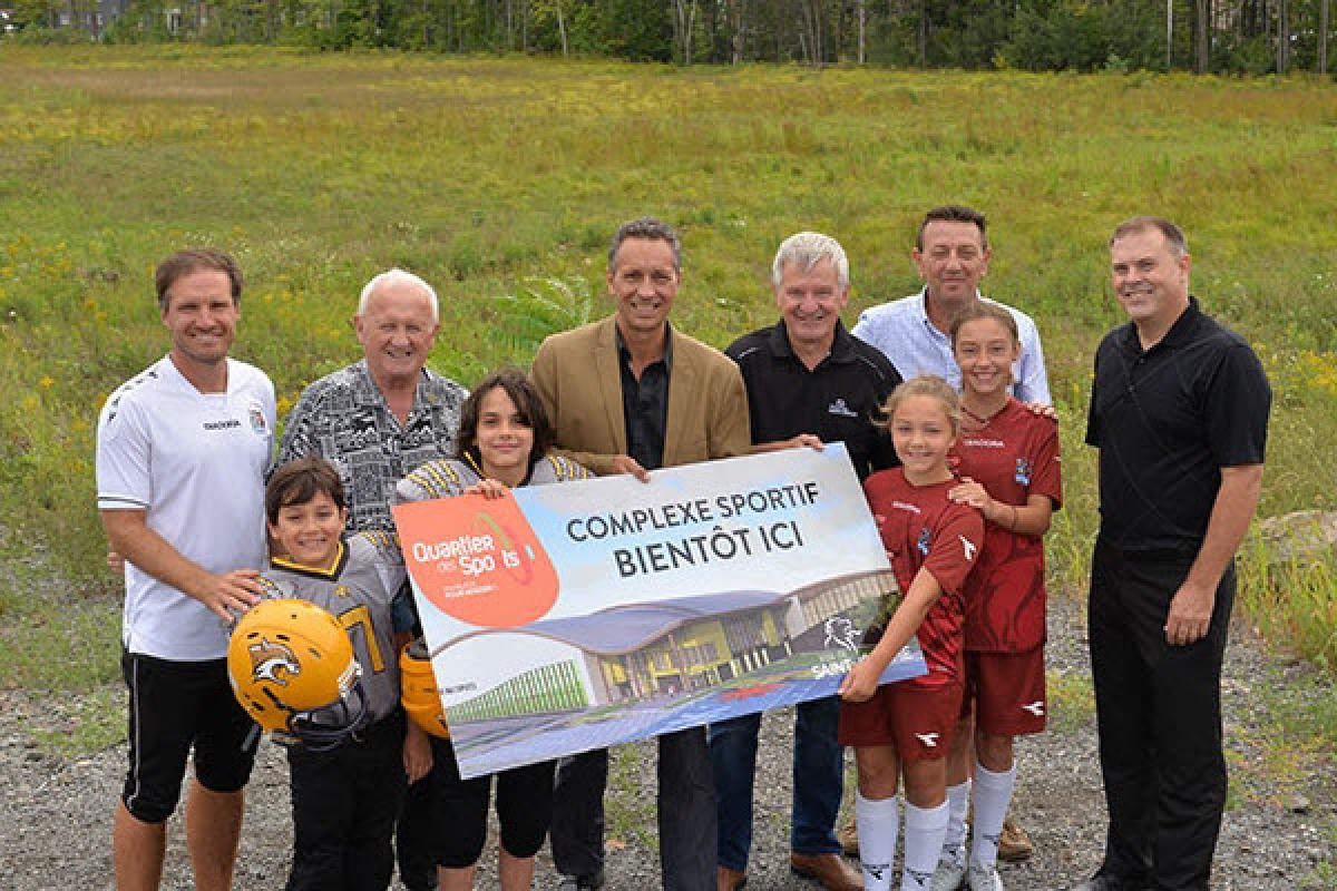 Construction d’un complexe sportif à Saint-Jérôme