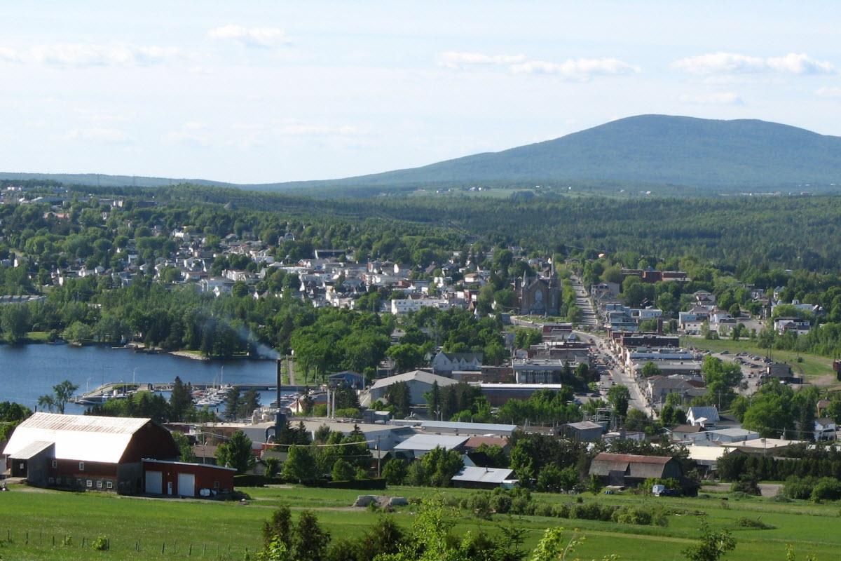 La ville de Lac-Mégantic - Photo : Maxianos - Wikimedia Commons - CC BY-SA 3.0