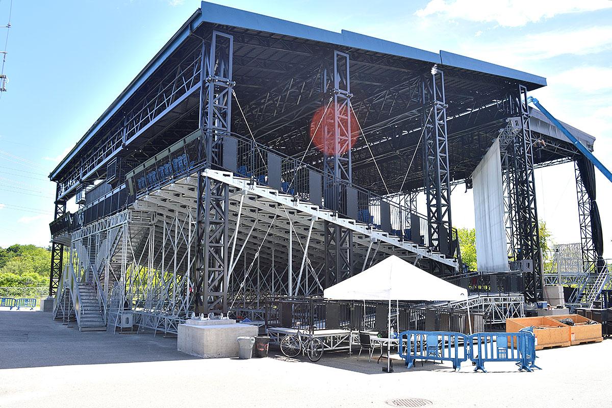 La place Nikitotek - Crédit : Ville de Sherbrooke