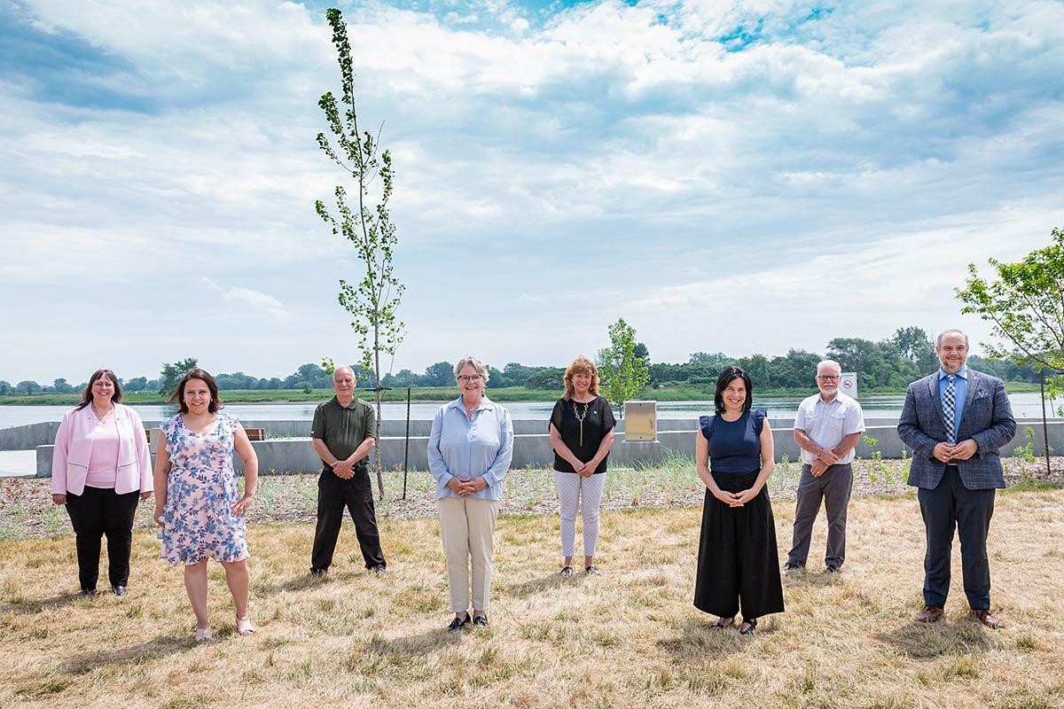 Inauguration de la phase 2 de la plage de l’Est. Crédit : Ville de Montréal - Arrondissement de Rivière-des-Prairies–Pointe-aux-Trembles