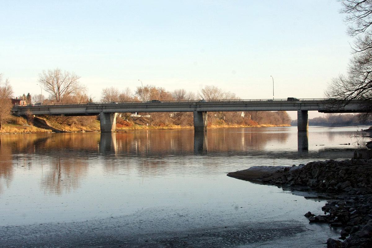 Le pont Rivest à l’étape des plans et devis. Crédit : Ville de Repentigny