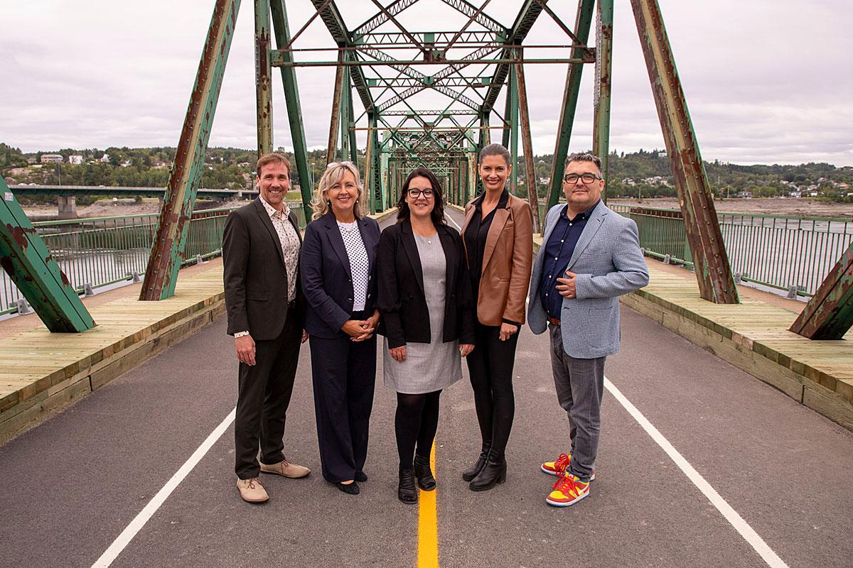 Saguenay : fin des travaux sur le pont de Sainte-Anne. Crédit : ministère des Transports et de la Mobilité durable