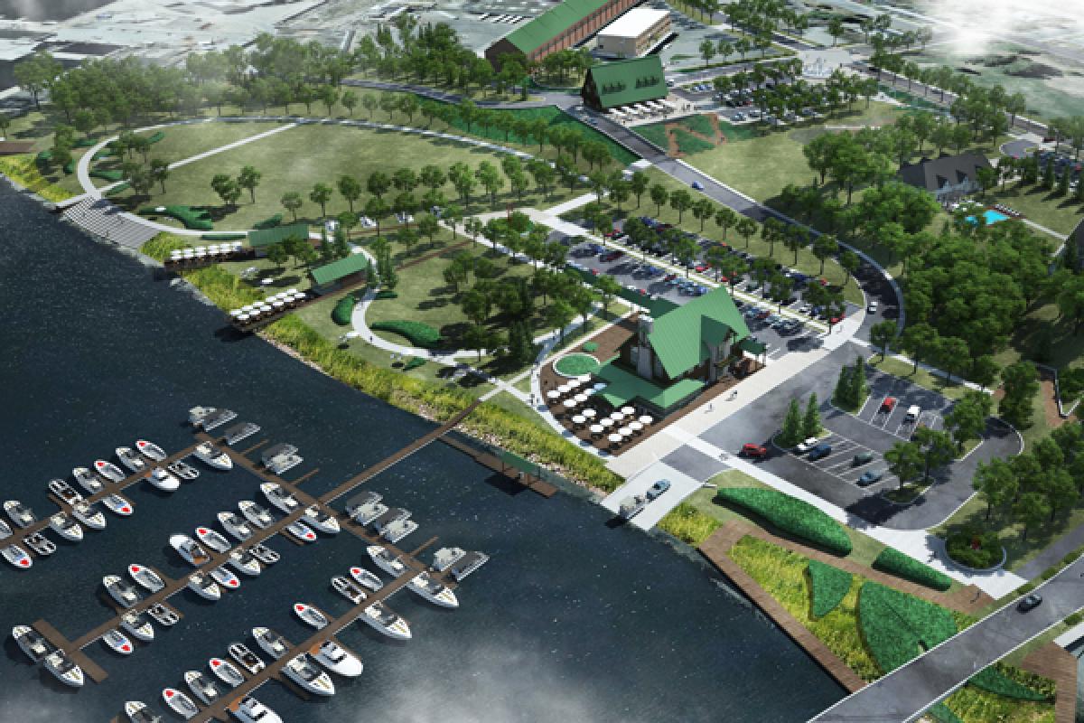 Shawinigan : 13,8 M$ pour l’aménagement du parc de la marina