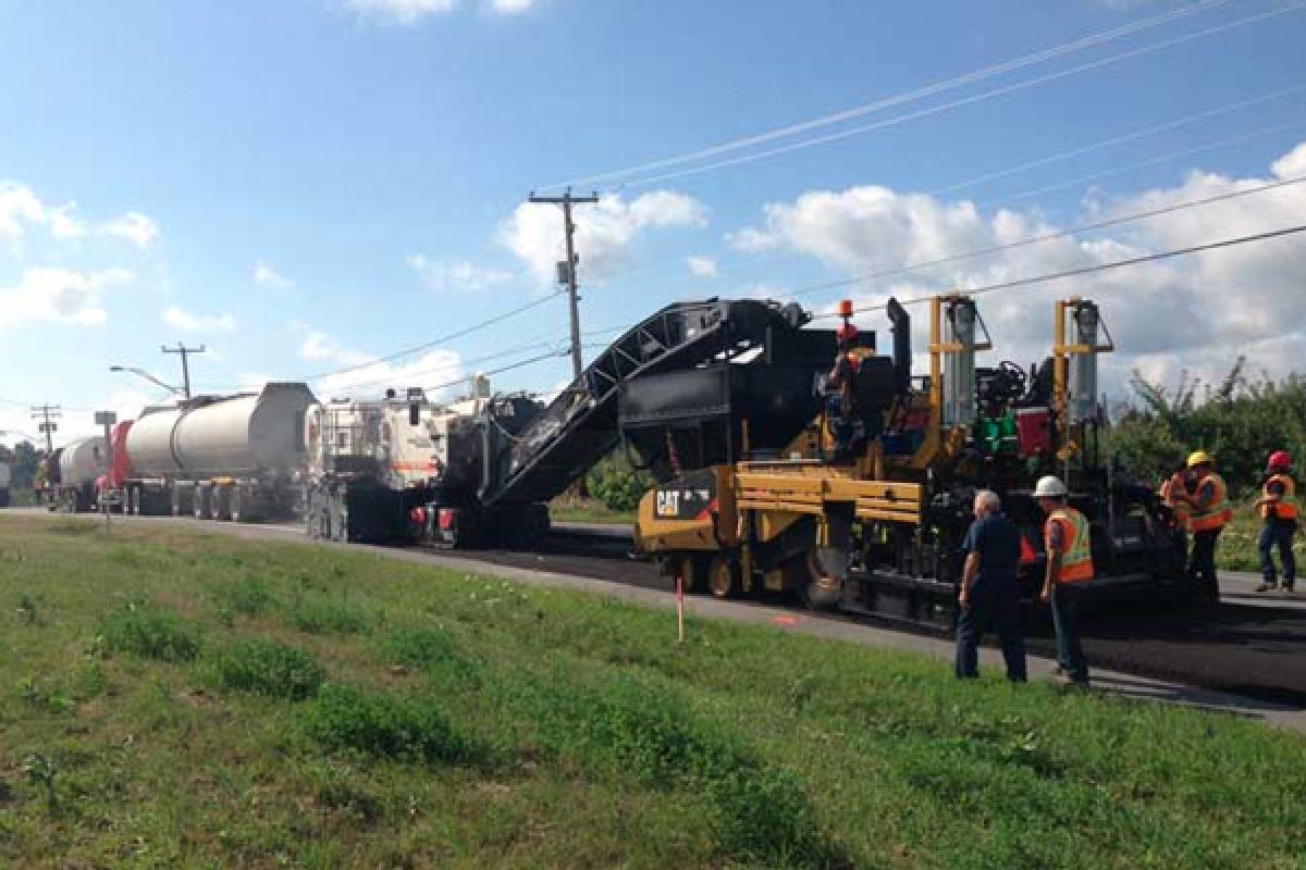 Vaudreuil-Dorion : 4,3 M$ investis dans la route Harwood