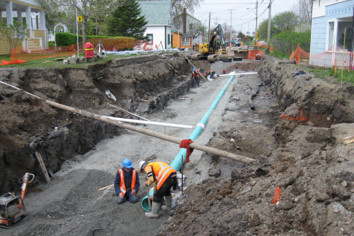 Travaux d’infrastructures majeurs à Rimouski