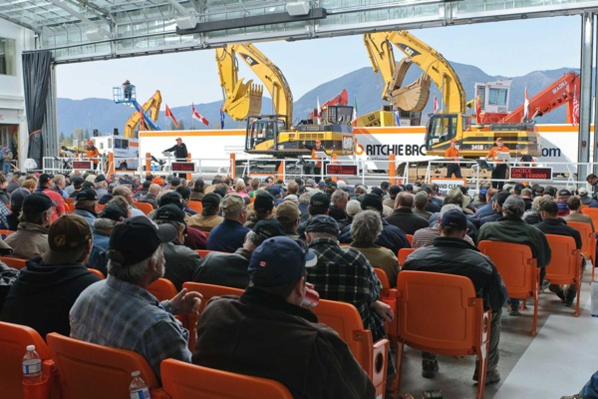 Ritchie Bros. organise une vente aux enchères d’équipements de chantier