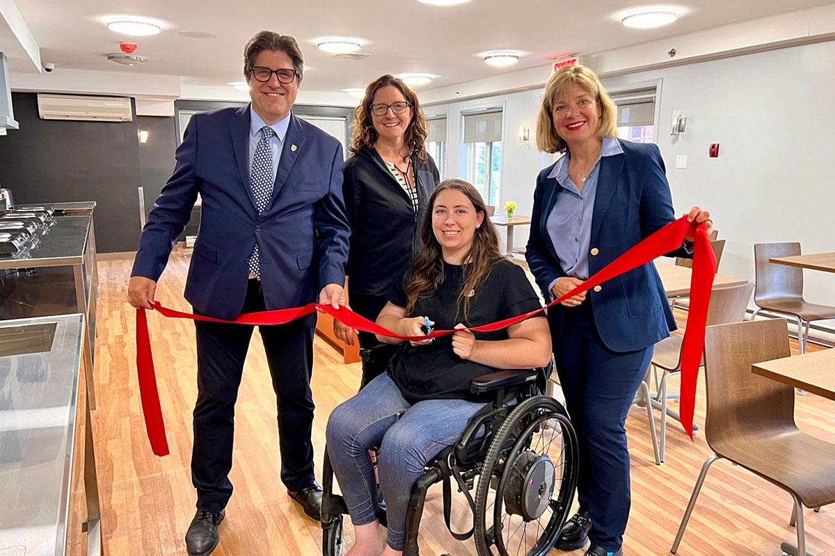 L’UQTR inaugure la résidence étudiante Roomî. Crédit : Thibault Jousselin, UQTR