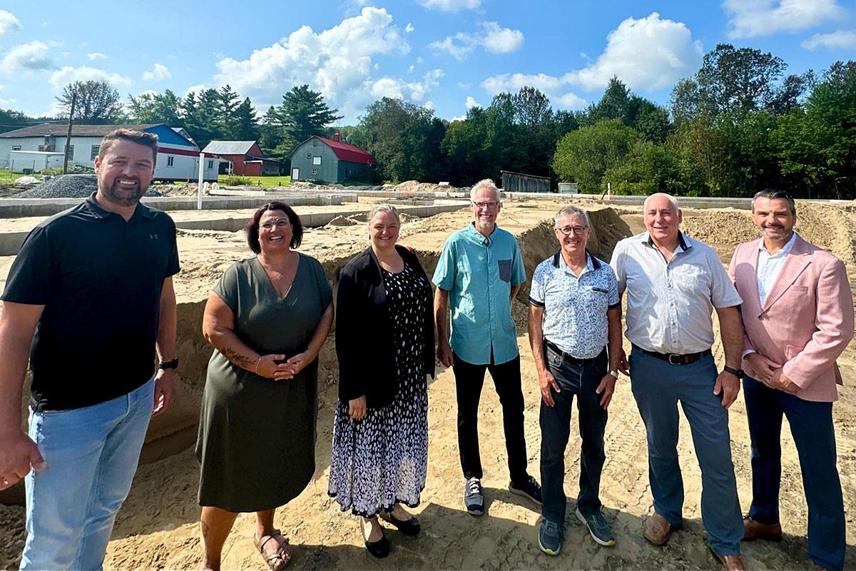 Un nouvel hôtel de ville à Sainte-Hélène-de-Chester. Crédit : Municipalité de Sainte-Hélène-de-Chester