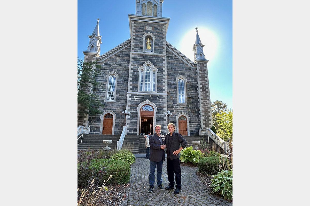 Sainte-Sophie-de-Lévrard : conversion de l'église en centre multifonctionnel. Crédit : Municipalité de la paroisse de Sainte-Sophie-de-Lévrard