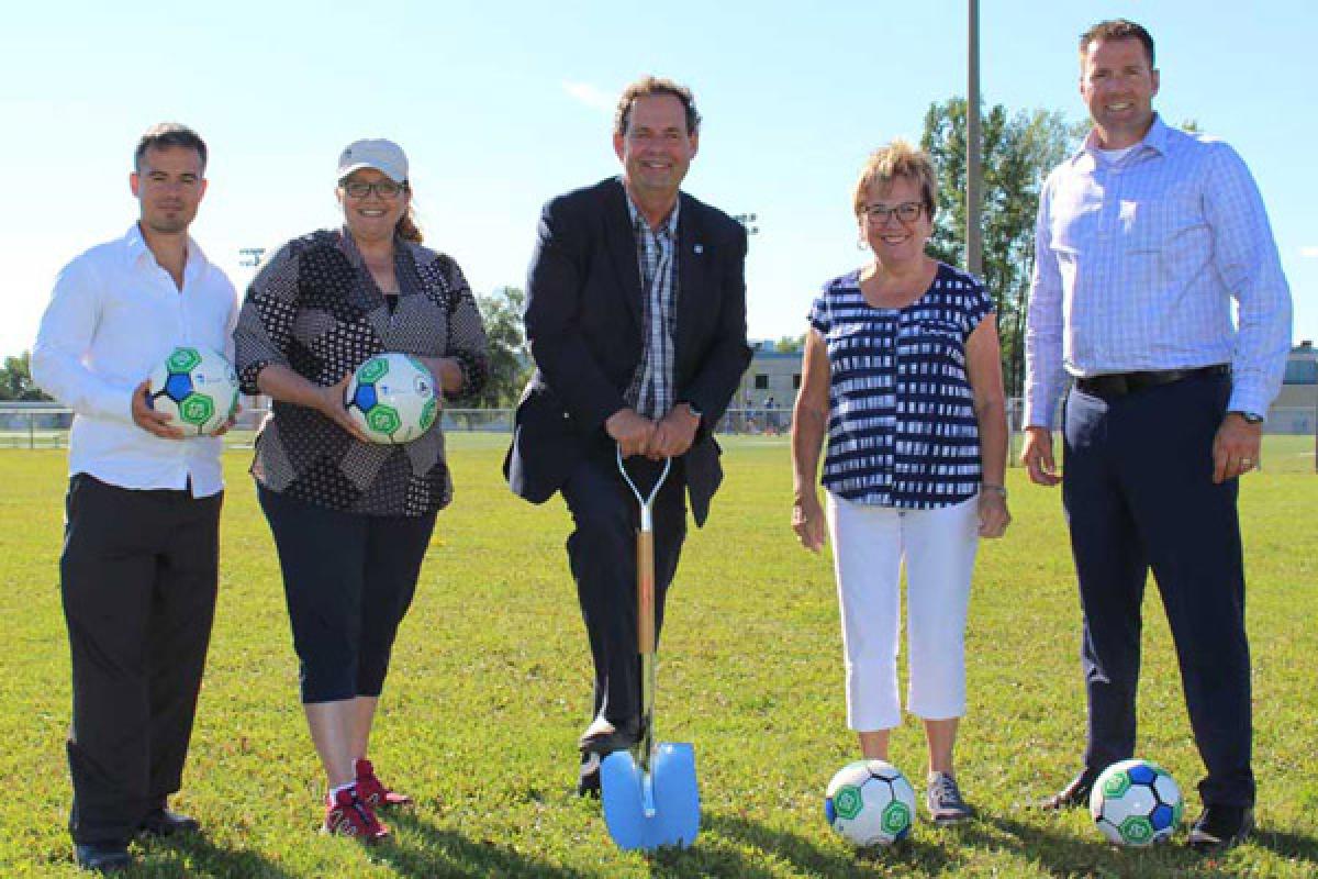 De nouveaux terrains de soccer à Saint-Eustache