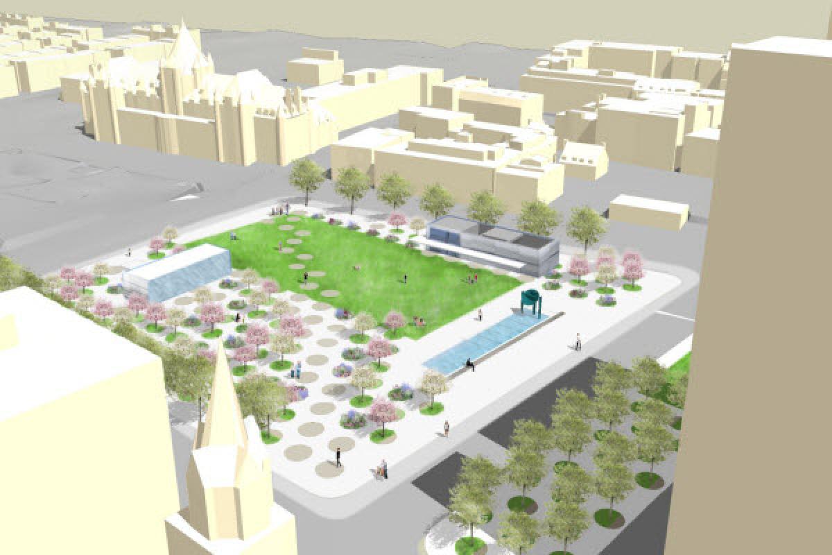 Concept d’aménagement du square Viger dévoilé