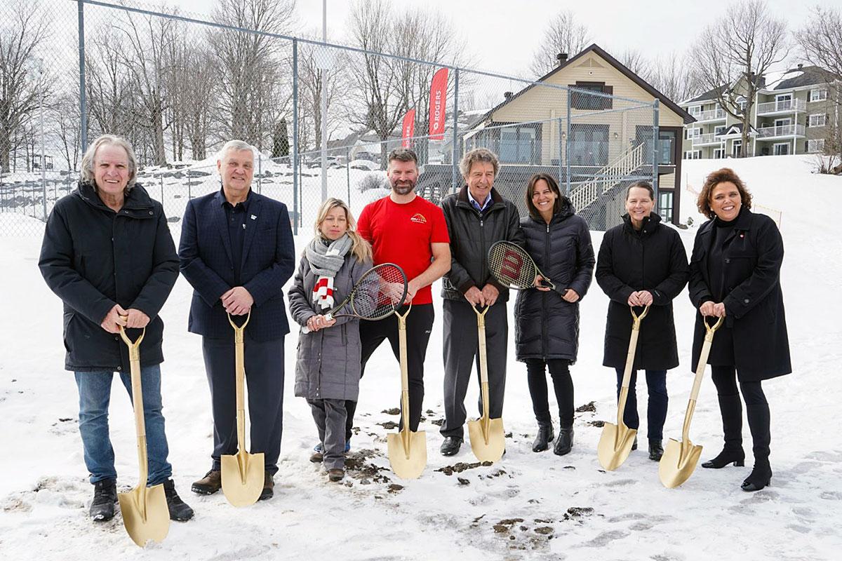 Waterloo aura des terrains de tennis intérieurs. Crédit : Tennis Canada