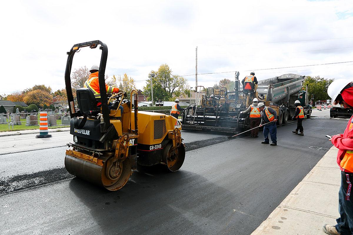 D’importants travaux routiers à Repentigny - Crédit : Collection Ville de Repentigny