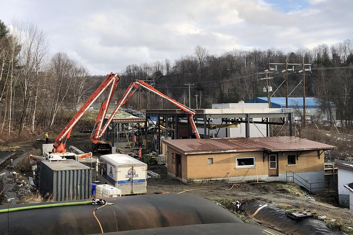 Mise aux normes de l’usine de Rock Island pour 6,5 M$. Crédit : Ville de Stanstead