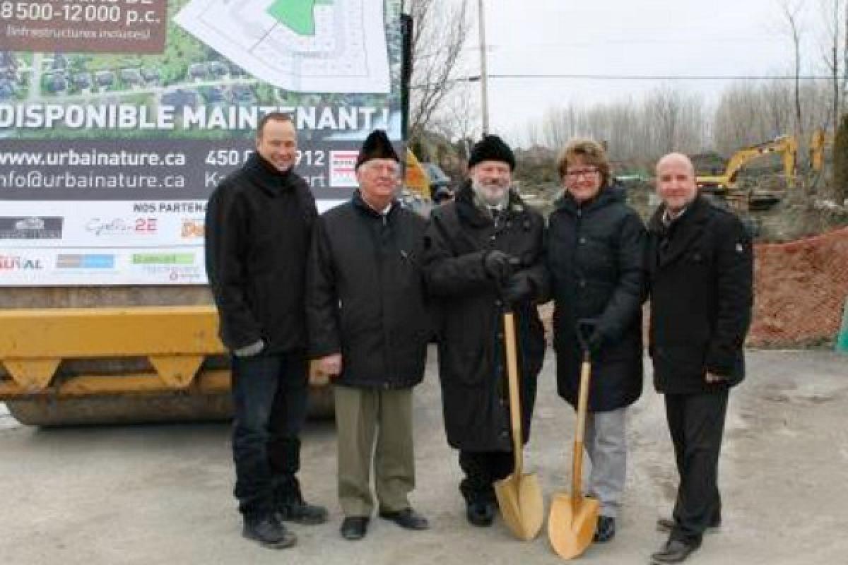 La Ville de Carignan a souligné le lancement de la phase 1 du projet domiciliair