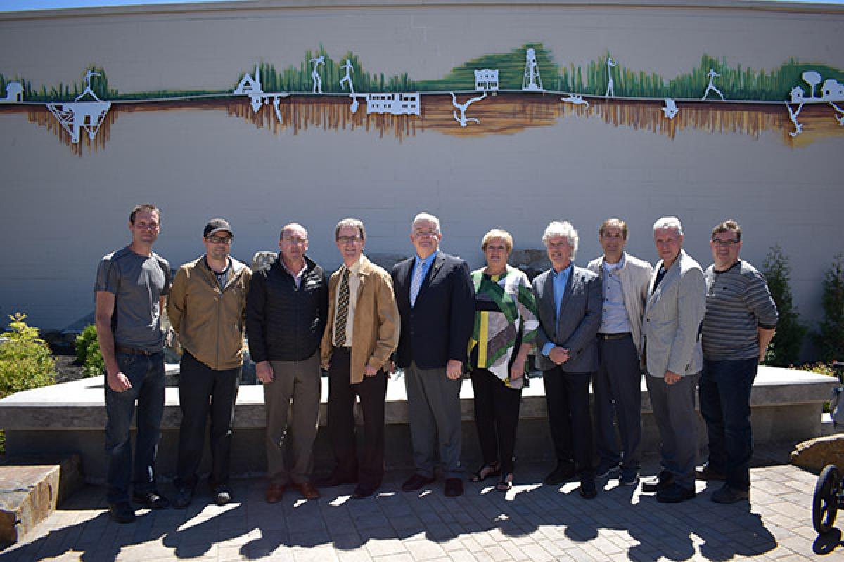 Val-d’Or : inauguration du parc Albert-Dumais