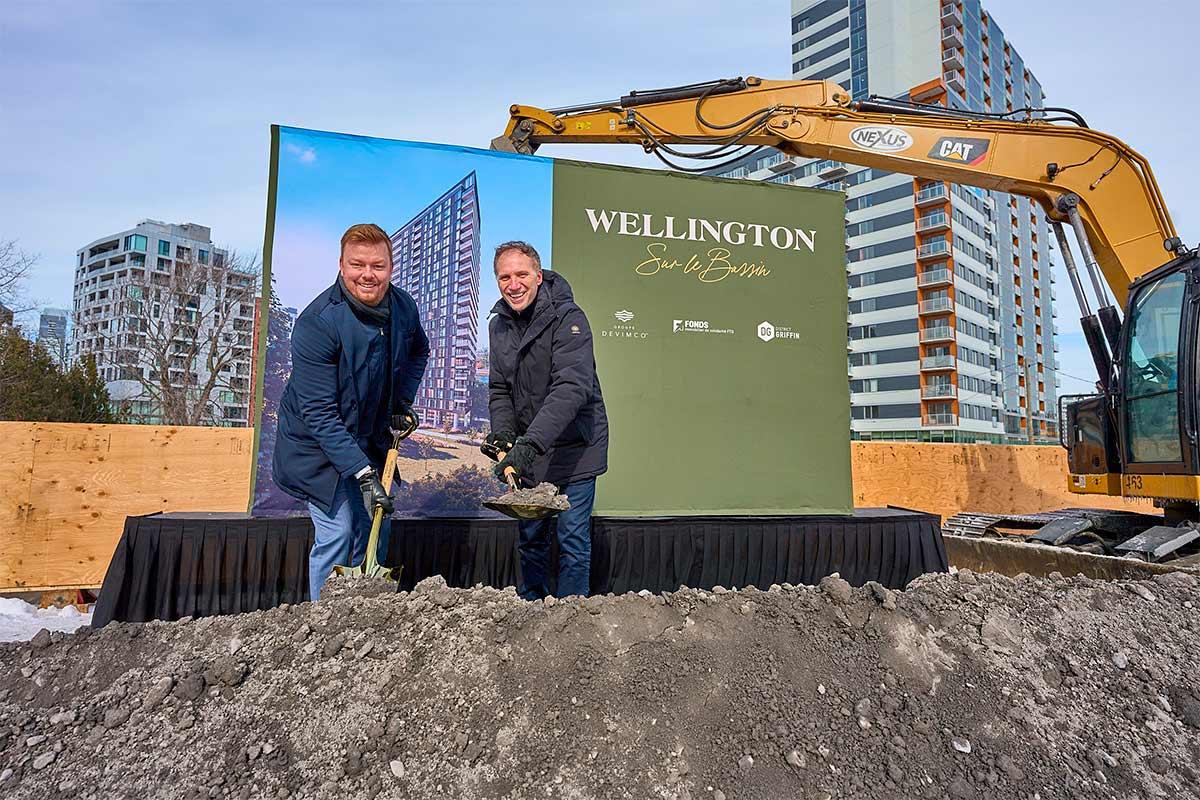 Investissements de 160 M$ dans Griffintown . Crédit : Groupe Devimco