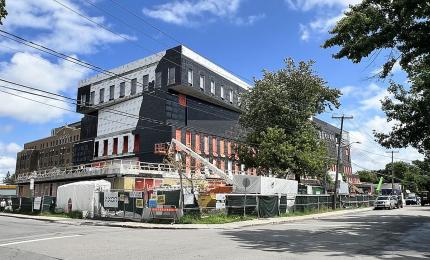 Agrandissement et réaménagement de l’Hôpital de Lachine. Crédit : Centre universitaire de santé McGill 