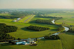 Inauguration de la piste de l’Aéroport régional André-Fortin