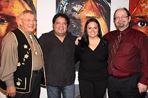 George Ernest Grégoire, Ernest Dominique, Josée Leblanc et Geoffrey Kelley