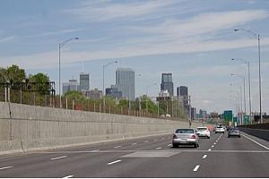 Autoroute 20 corridor d'entrée de Montréal