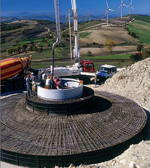 La mise en service du projet éolien Parc des Moulins est prévue pour 2013.