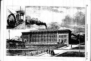 Bâtiment de 1879, l'ancienne William Manufacturing Co., abrite La Machinerie.