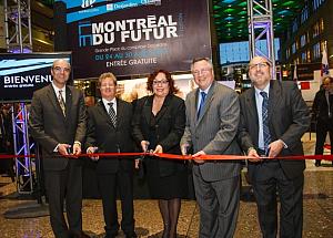 Ouverture officielle de l'exposition Le Montréal du Futur.