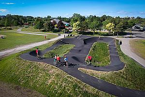 Rimouski : la piste à rouleaux officiellement inaugurée