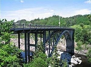 Le pont d'aluminium d'Arvida - Source : Gouvernement du Québec