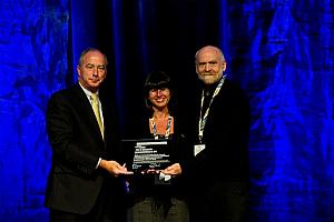 Ray Mantha, ATC, Jacqueline Roy, de Roche ltée, et Yves Bédard, du MTQ.