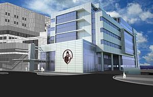 Le nouvel hôpital Shriners pour enfants de Montréal.