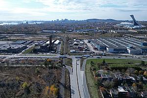 Création d'un nouveau corridor vert au cœur de Mercier-Hochelaga-Maisonneuve. Crédit : Ville de Montréal