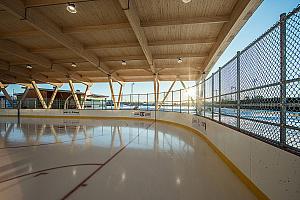 Aperçu de la patinoire Bleu Blanc Bouge de Joliette - Crédit : Thierry du Bois (OSA Images)