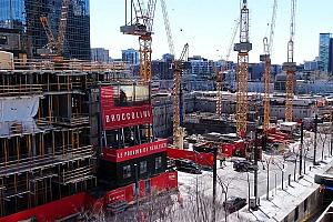 L'un des grands chantiers de l'entreprise - Image fournie par Broccolini