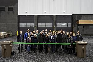 Compo-Haut-Richelieu inaugure son Centre de compostage régional. Crédit : Compo-Haut-Richelieu