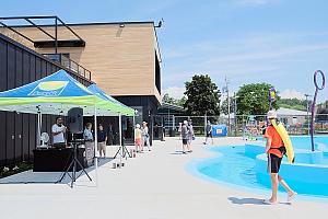 Mise en service du complexe aquatique de L’Île-Perrot. Crédit : Ville de L’Île-Perrot