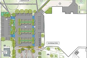 Un stationnement écologique pour l’aréna Rodrigue-Gilbert