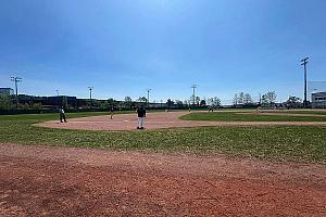 Les infrastructures sportives près de l’école secondaire de Rivière-du-Loup seront bonifiées. Crédit : Centre de services scolaire Kamouraska–Rivière-du-Loup