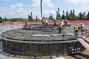 Parc éolien des Moulins – État de l'avancement des travaux