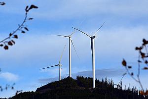 Parc éolien Mont Sainte-Marguerite : maintenant en fonction