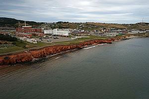 Iles-de-la-Madeleine : Hydro-Québec privilégie le raccordement par câbles sous-marins. Crédit : Laboratoire de dynamique et de gestion intégrée des zones côtières, UQAR