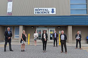 L’urgence bientôt réaménagée à l’Hôpital de Sainte-Anne-des-Monts - Photo fournie par le Centre intégré de santé et de services sociaux de la Gaspésie