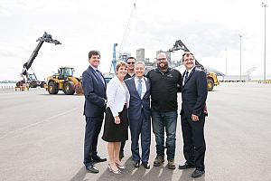 Port de Trois-Rivières : inauguration du terminal 13