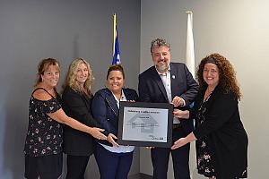 Châteauguay : inauguration des Habitations Josette-Lachance. Crédit : SHQ