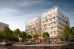 5,3 M $ dans le logement abordable pour étudiants - Crédit photo: ADHOC Architectes